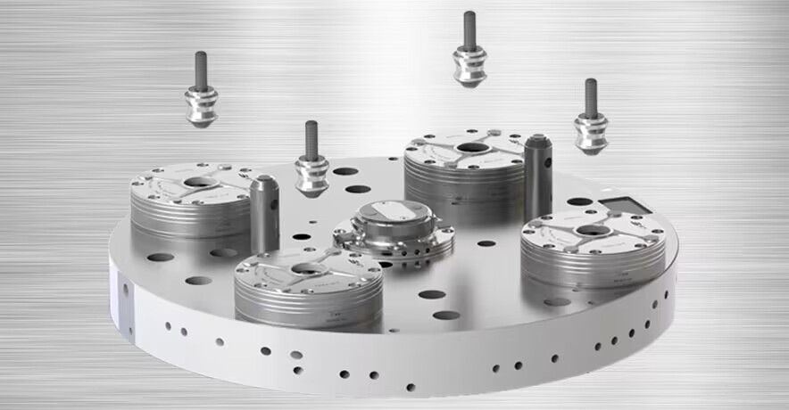 Pneumatic Internalized Type With Angular Positioning Mounting Type