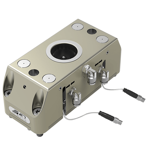 Self-Locking Pallet Coupling for Quick-Change Systems
